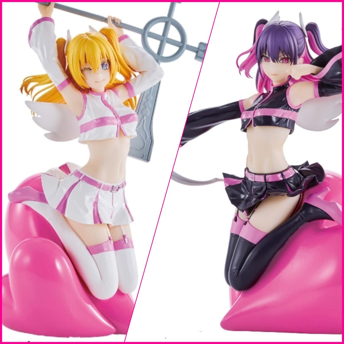 送料無料!!即決!!『2.5次元の誘惑 ESPRESTO Poppin' Heart リリエル&ミリエラ 2体セット』(フィギュア バンプレスト にごりり)拍卖