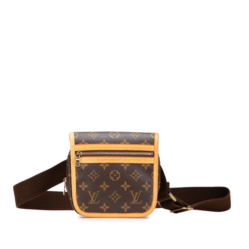 ルイ ヴィトン モノグラム バムバッグ ボスフォール ボディバッグ ウエストバッグ M40108 ブラウン PVC レザー LOUIS VUITTON 【中古】拍卖