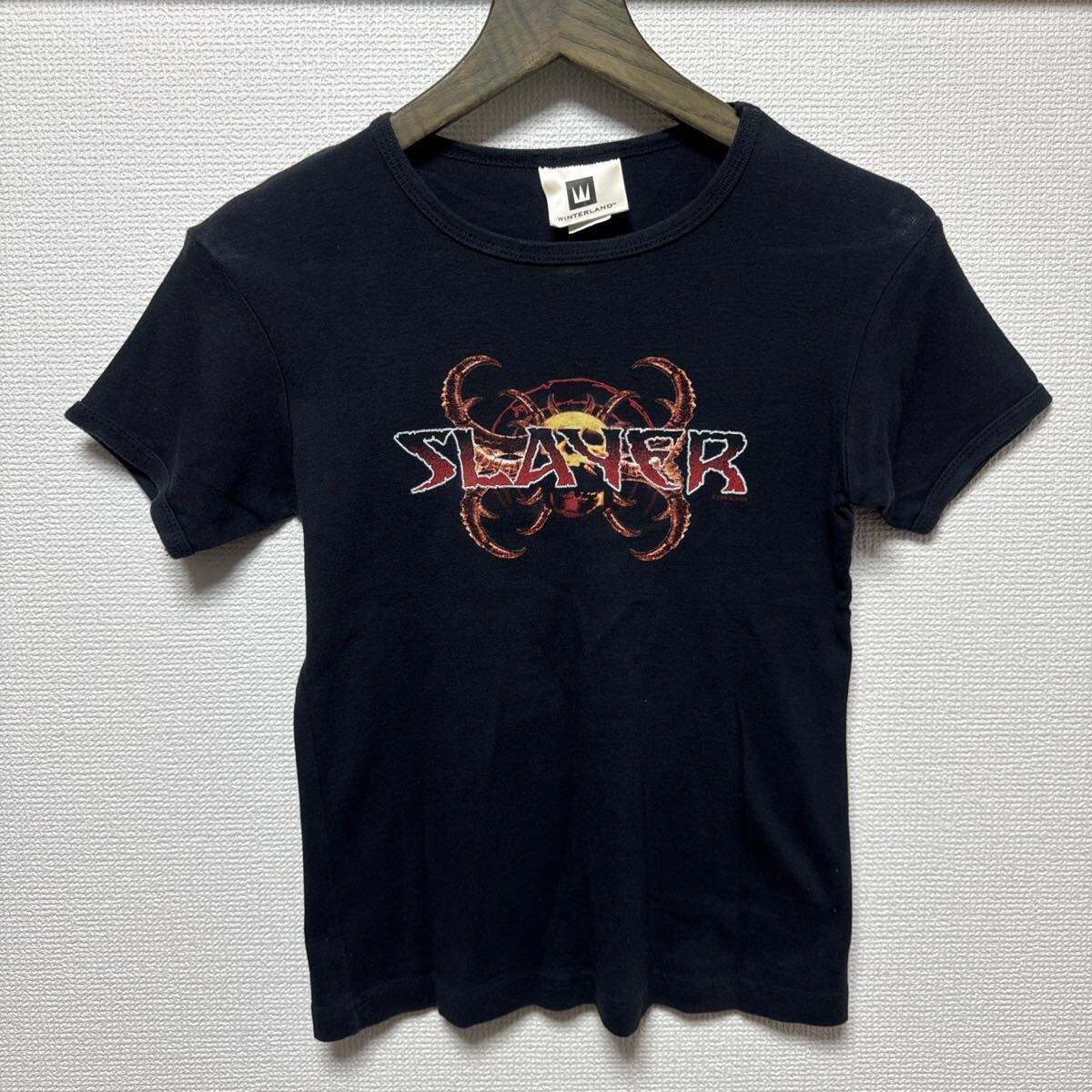 WINTERLAND USA製 メタルバンド、SLAYER バンドTシャツ拍卖