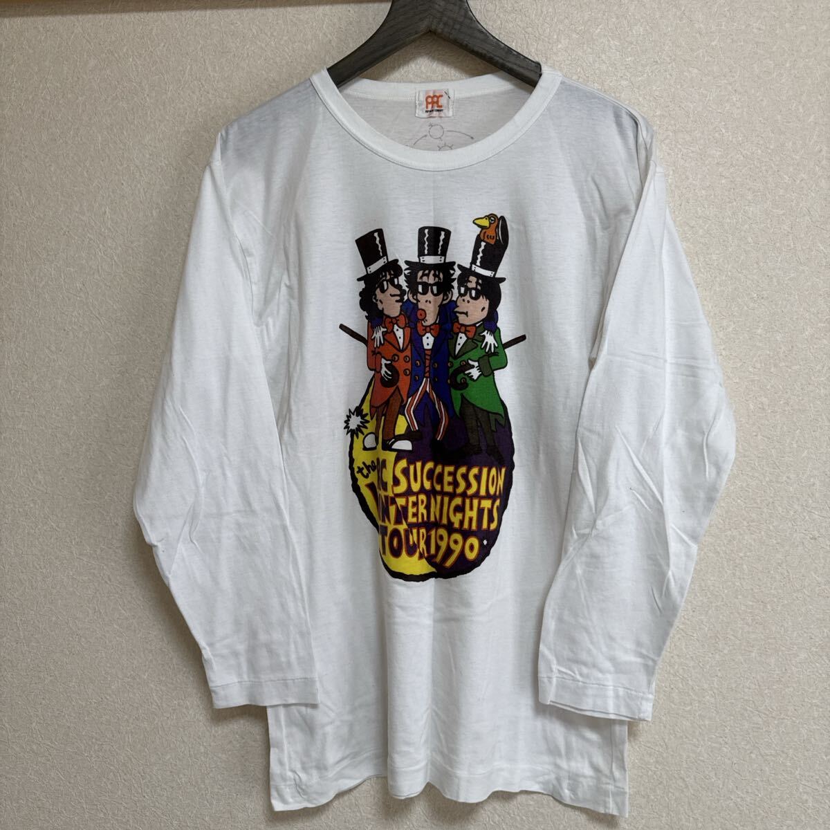 RCサクセション 長袖Tシャツ 1990年ライブ ロンT 忌野清志郎拍卖