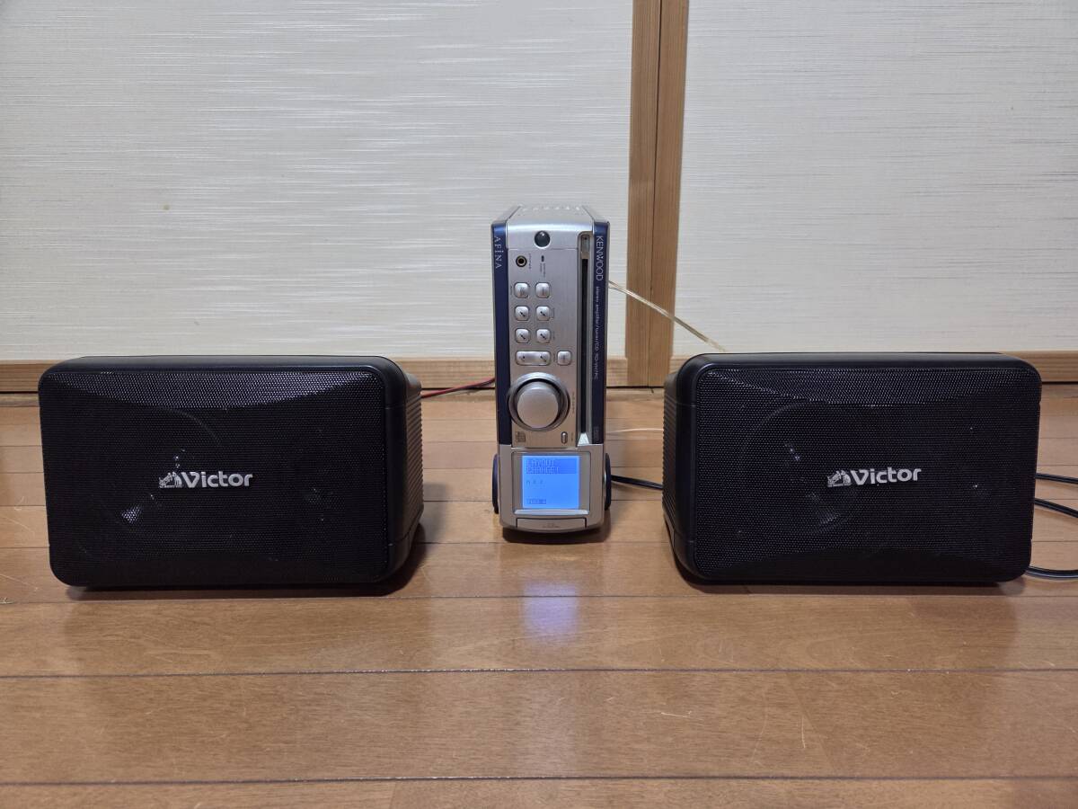 Jvcケンウッド コンパクトスピーカー ps-s10b 動作品②拍卖
