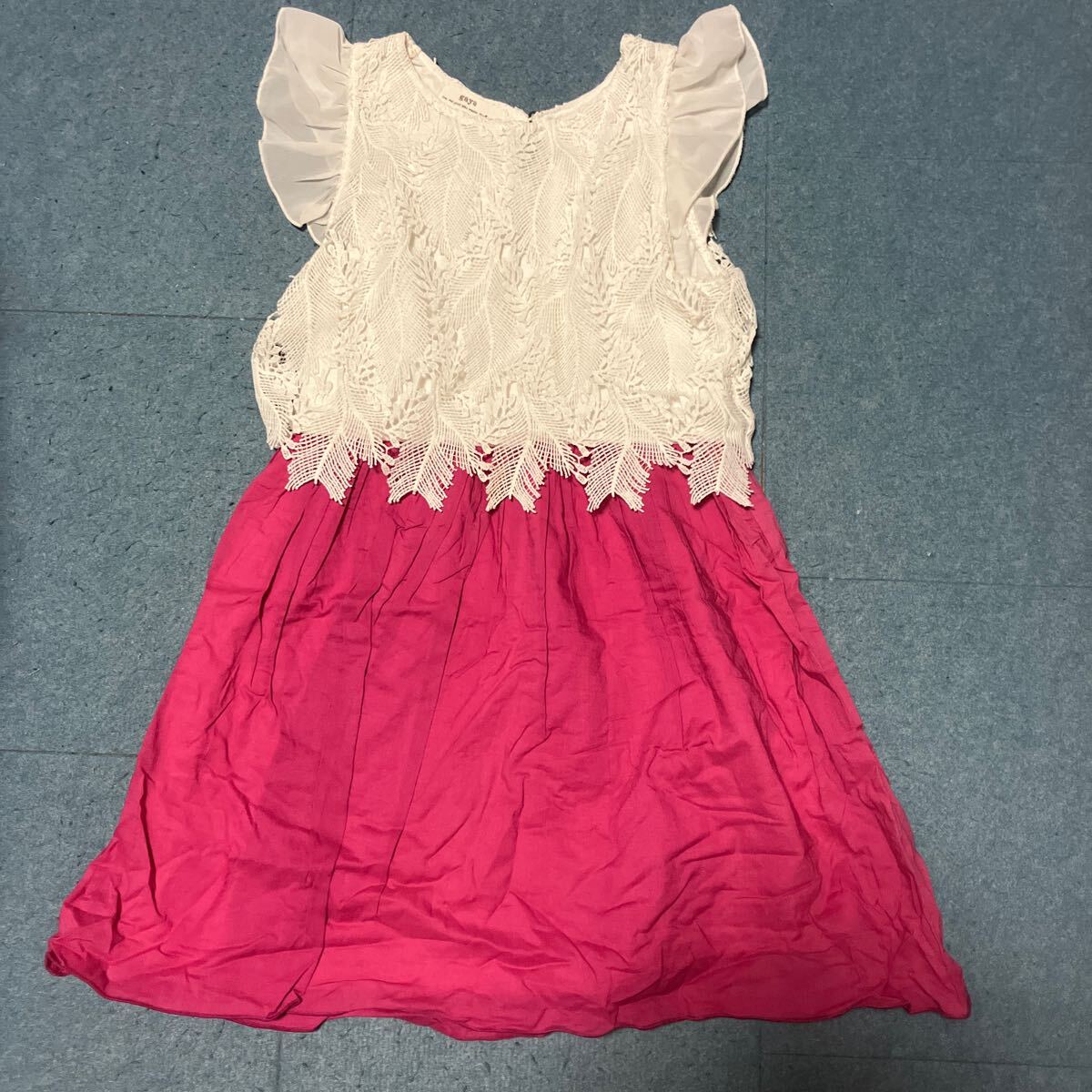 ノースリーブワンピース 130㎝裏地あり拍卖