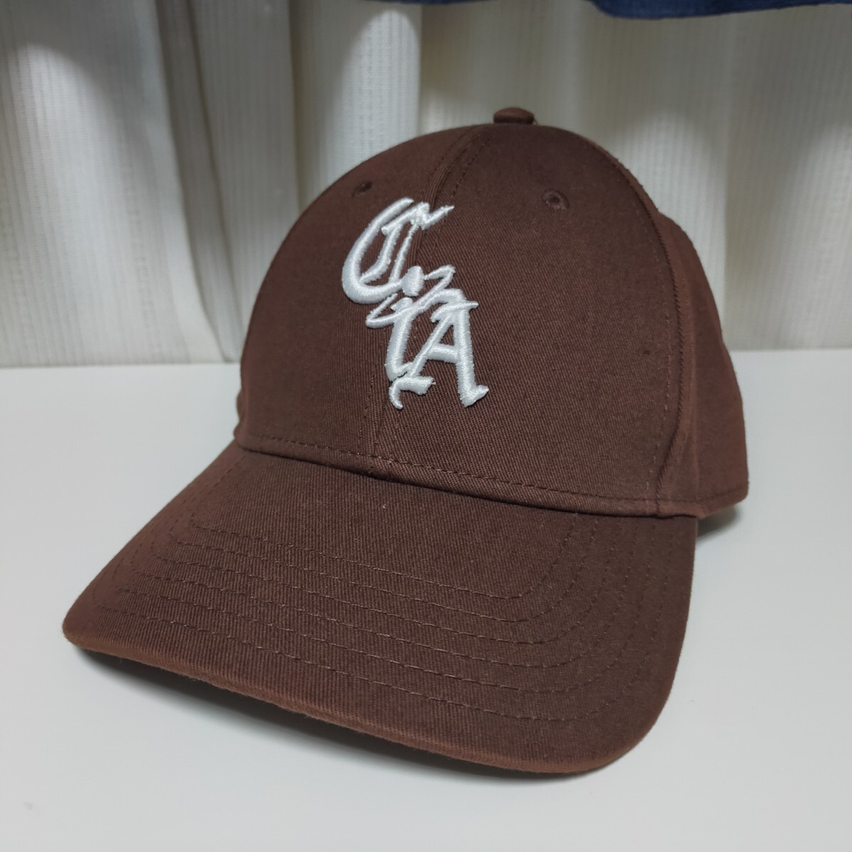 ciatre シアター ロゴキャップ 帽子 刺繍 フリー ブラウン(茶色)拍卖