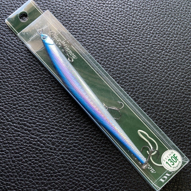 813306 新品 デュオ グレイスミノー エレナ 130F #ブルーバック⑤ duo grace minnow elena グレースミノー チタンリップ拍卖