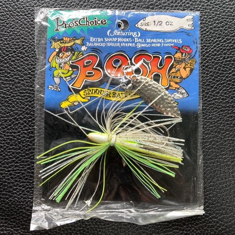 813444 新品 ティファ ボッシュ スピナーベイト 1/2oz 旧フィネスヘッド? BOSH 旧TIFA オールド品 お詳しい方の入札をお願い致します。拍卖