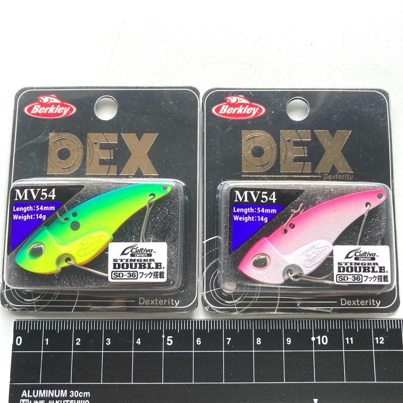 813742 新品 バークレイ デックス 2個セット MV54 BERKLEY DEX メタルバイブレーション拍卖