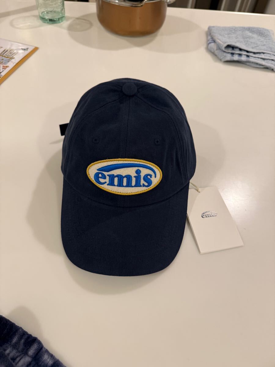emis エミス キャップ 新品 ネイビー 紺拍卖