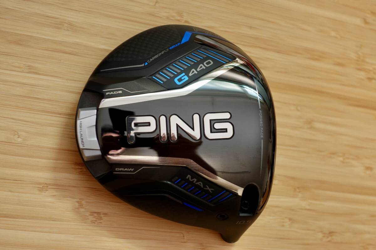 PING G440 HL MAX ドライバー 10.5 ヘッドのみ ヘッドカバー付き 送料込拍卖