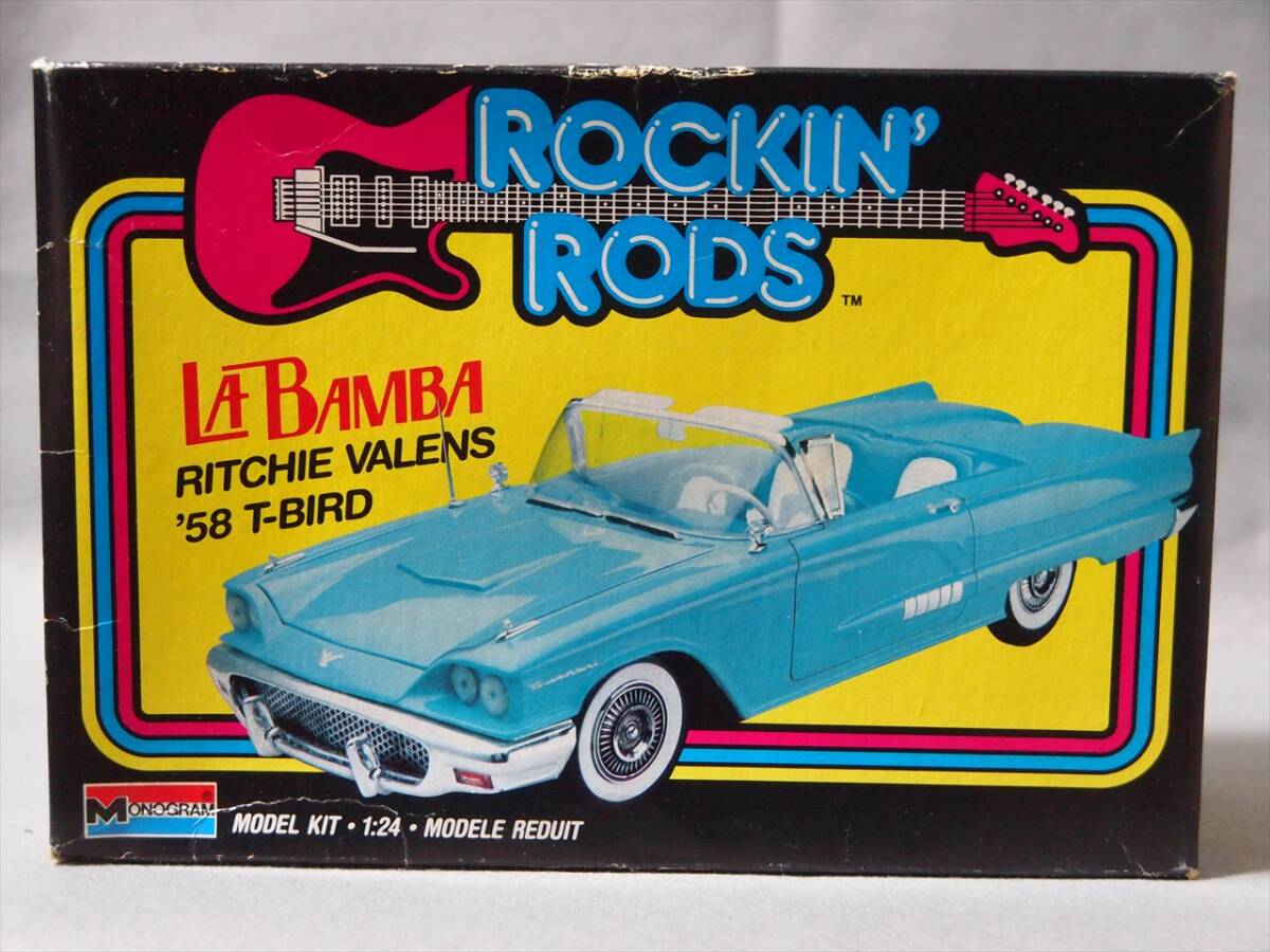 1/24 'La BAMBA' Ritchie Valens '58 T-Bird Monogram 2904 【箱擦れ・ランナー外れ有】拍卖