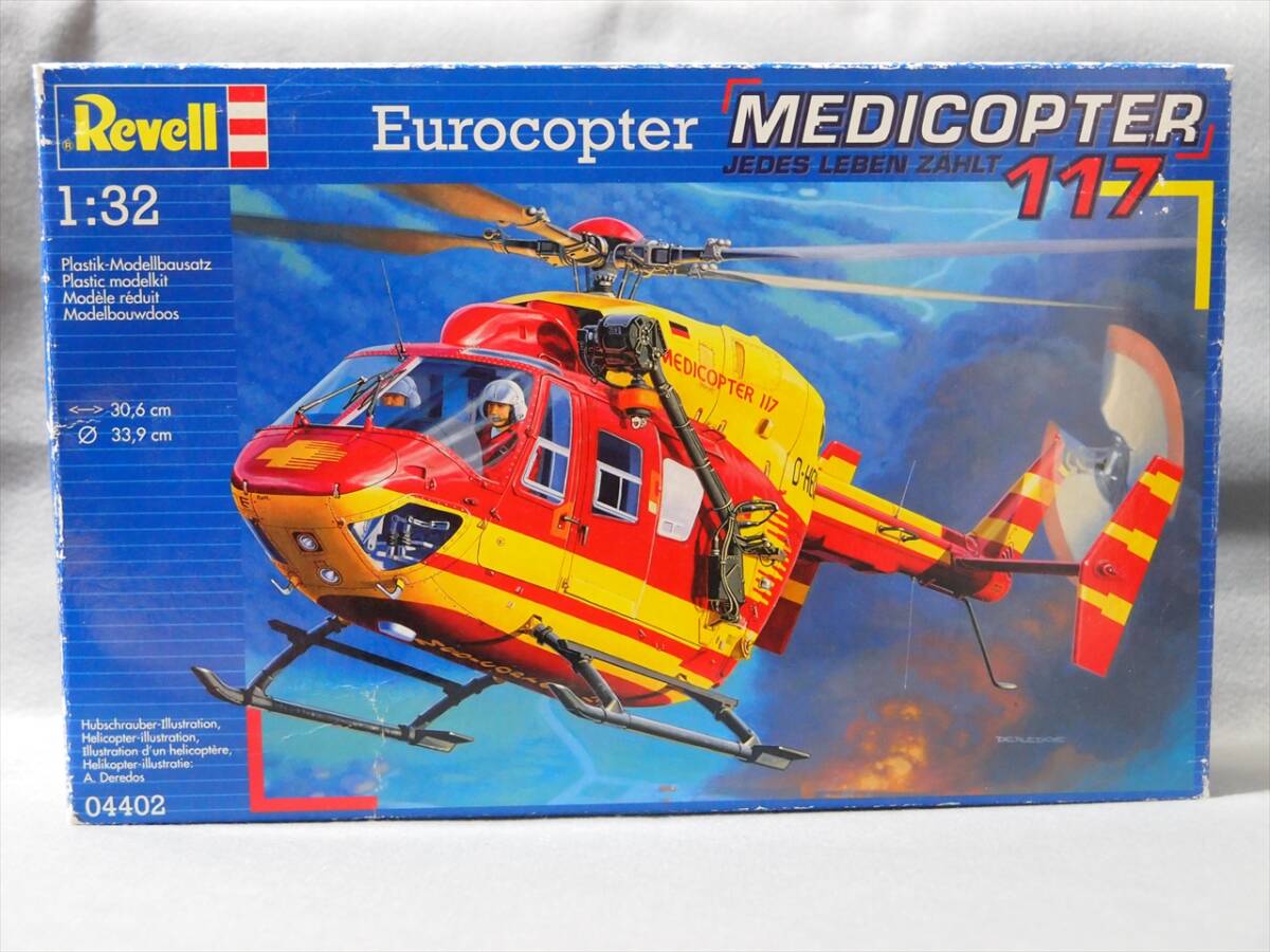 1/32 Eurocopter 'MEDICOPTER 117' (BK117 B2) Revell 04402 【箱擦れ・痛み】拍卖