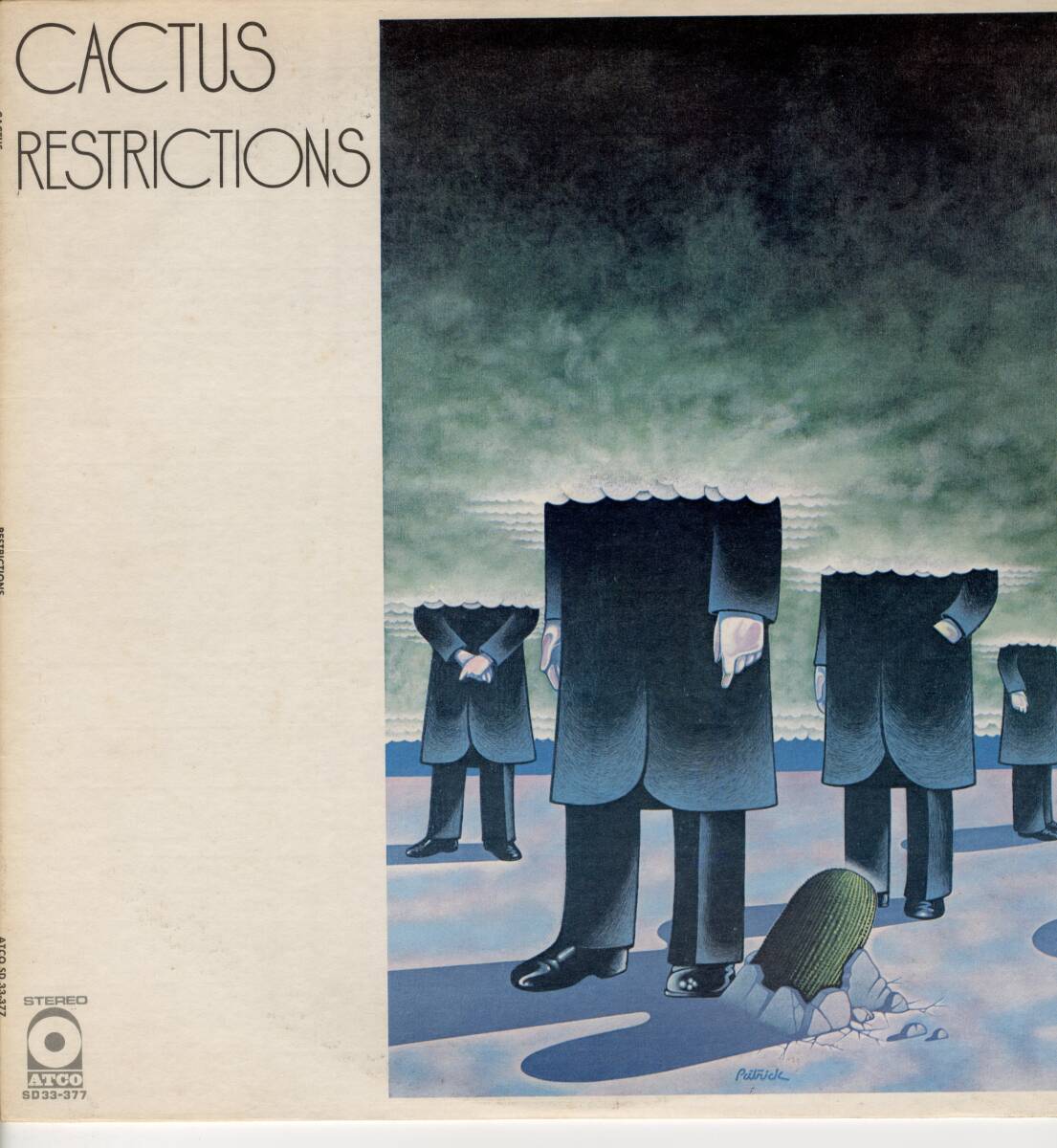 LP CACTUS カクタス RESTRICTIONS リストリクション SD33-377 【Y-1722】拍卖