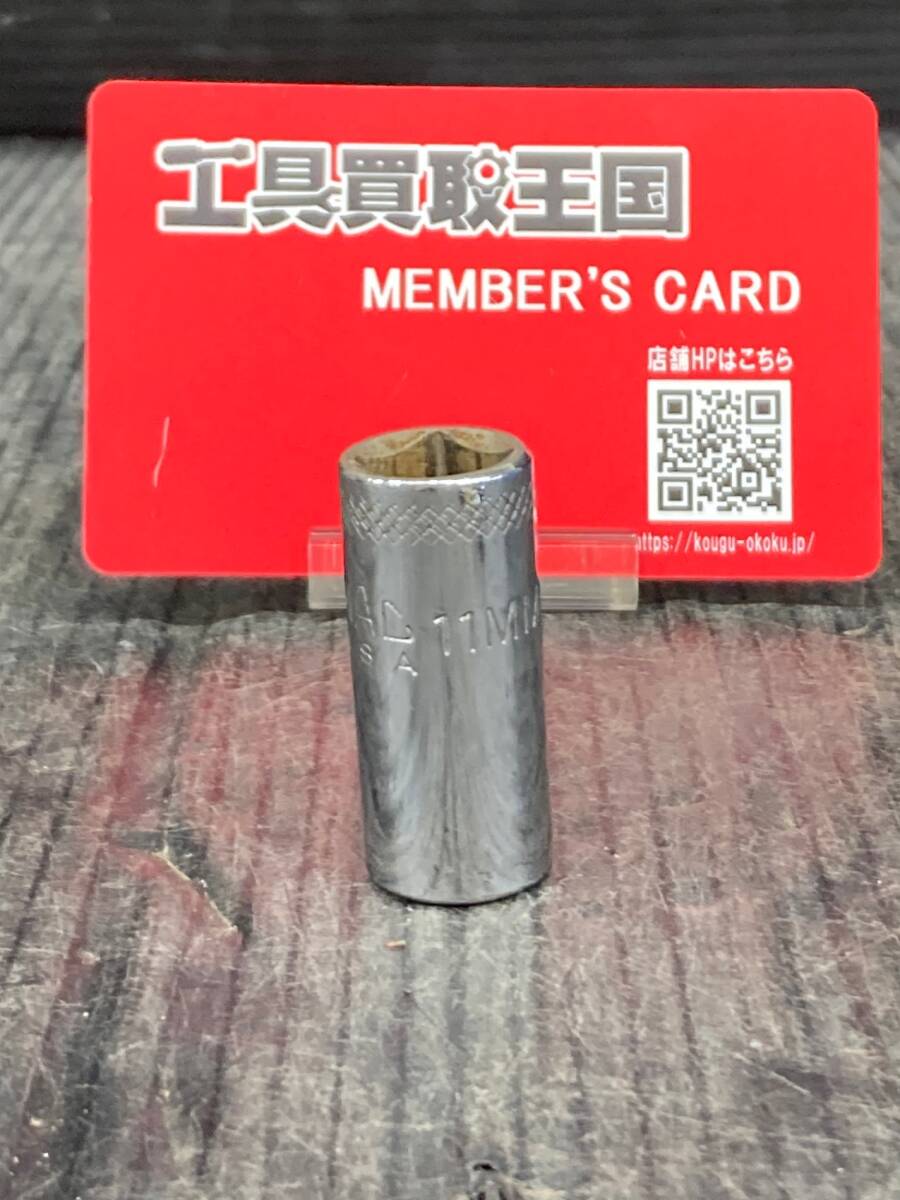 【中古品】MAC TOOLs ソケット X16 11MMR ITOAT0EHPUOW拍卖