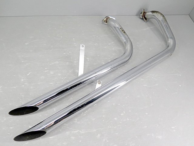 ◆ シャドウ400 (NC34) 社外 スラッシュカットマフラー サイレンサー 250617DY0030拍卖