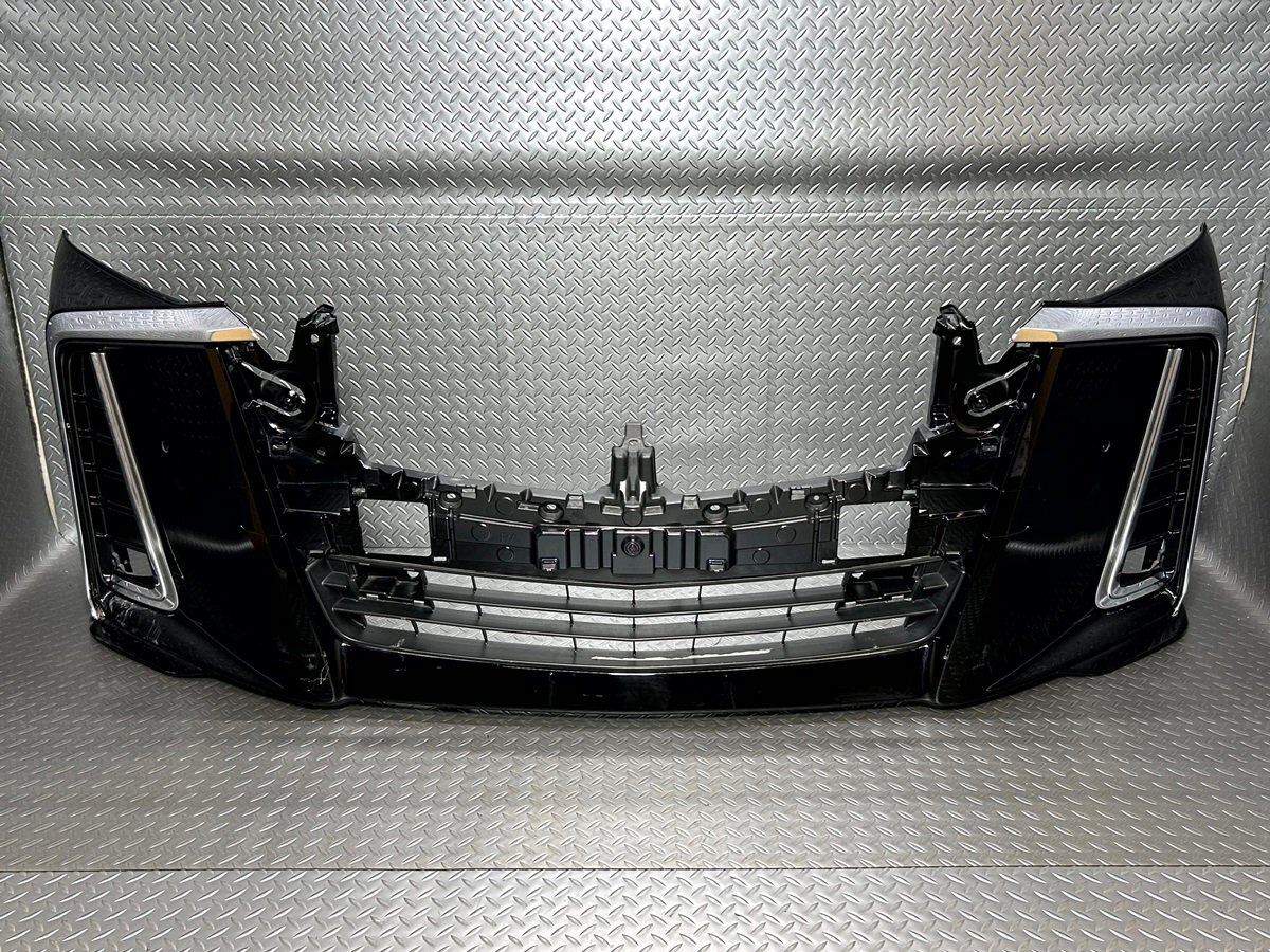 30系 アルファード 純正 フロントバンパー エアロボディ 黒/202/ブラック AGH30W/GGH30W/GGH35W/AGH35W/AYH30W (23090157)拍卖