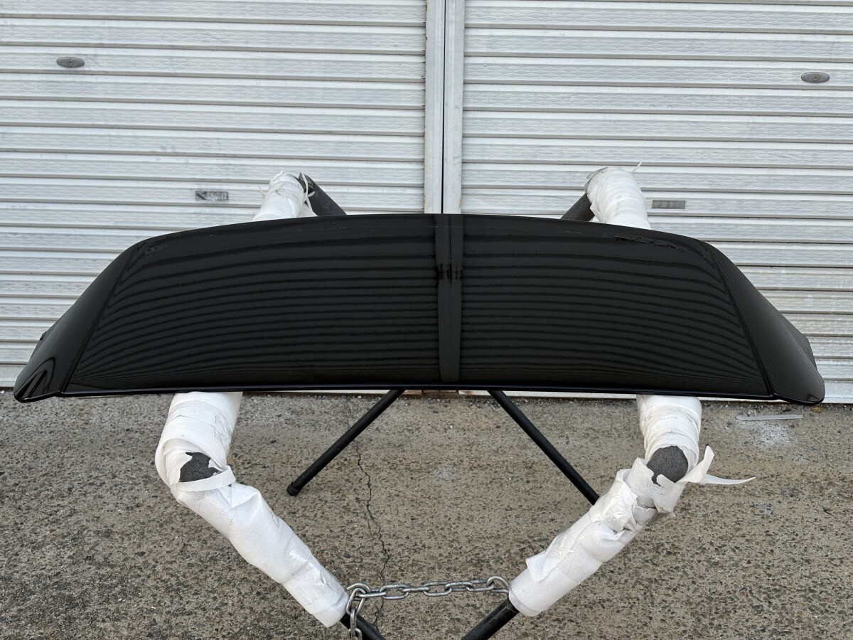 80系 トヨタ ハリアー 純正 リアスポイラー 黒/202/ブラック 品番76871-48130 ルーフスポイラー MXUA85/MXUA80/AXUH85/AXUH80 (25050081)拍卖