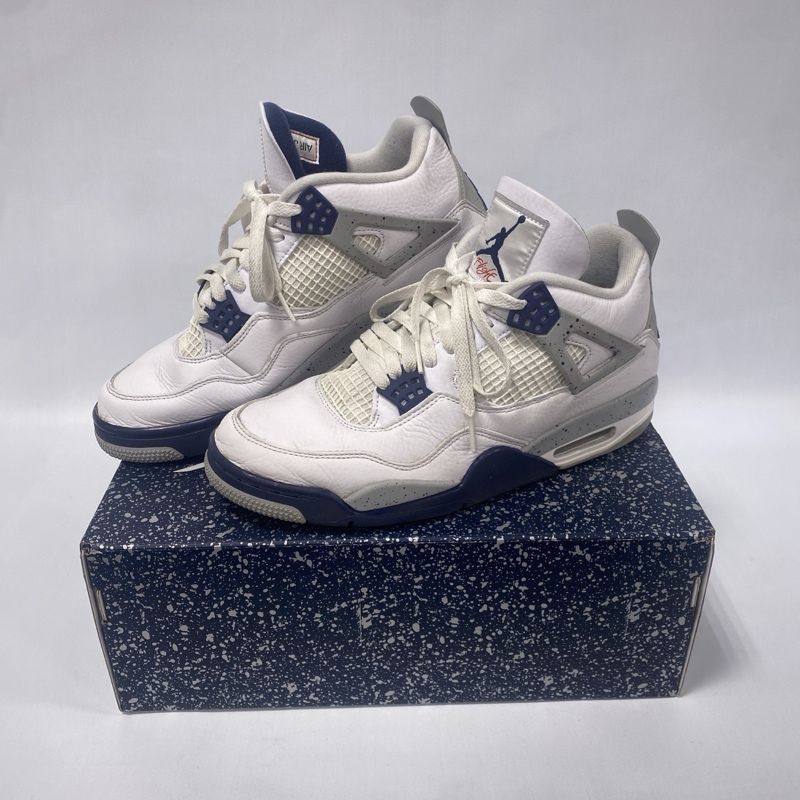 NIKE/ナイキ/Air Jordan 4 Retro/Midnight Navy/エアジョーダン4 ミッドナイトネイビー/DH6927-140/スニーカー/Flight/28.5cm拍卖
