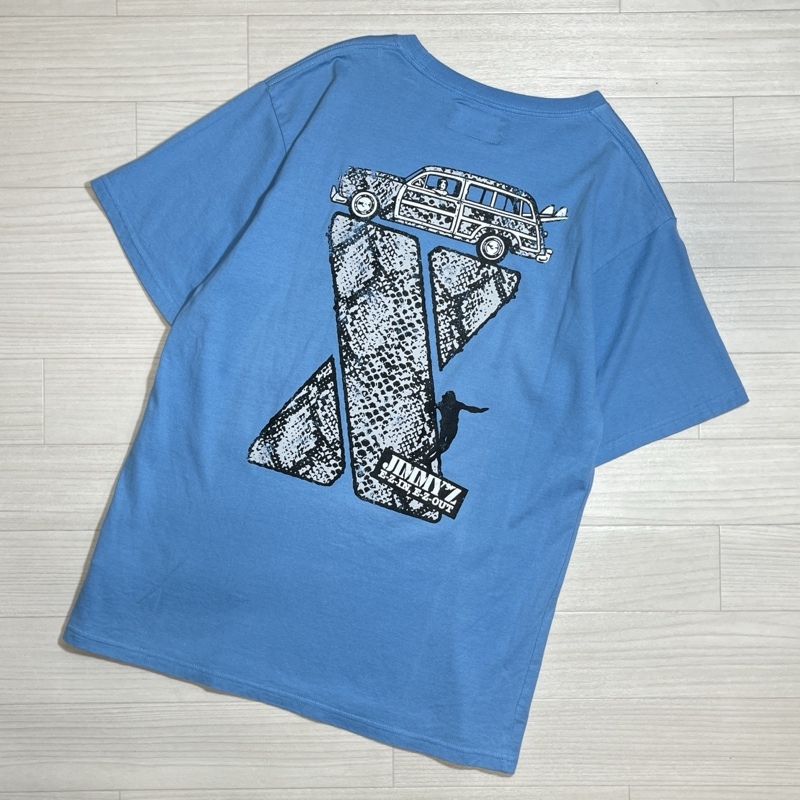 ●X-girl × JIMMY'Z/エックスガール × ジミーズ/PYTHON S/S TEE/パイソン ショートスリーブ Tシャツ/105212011042/Xグラフィック/コラボ拍卖