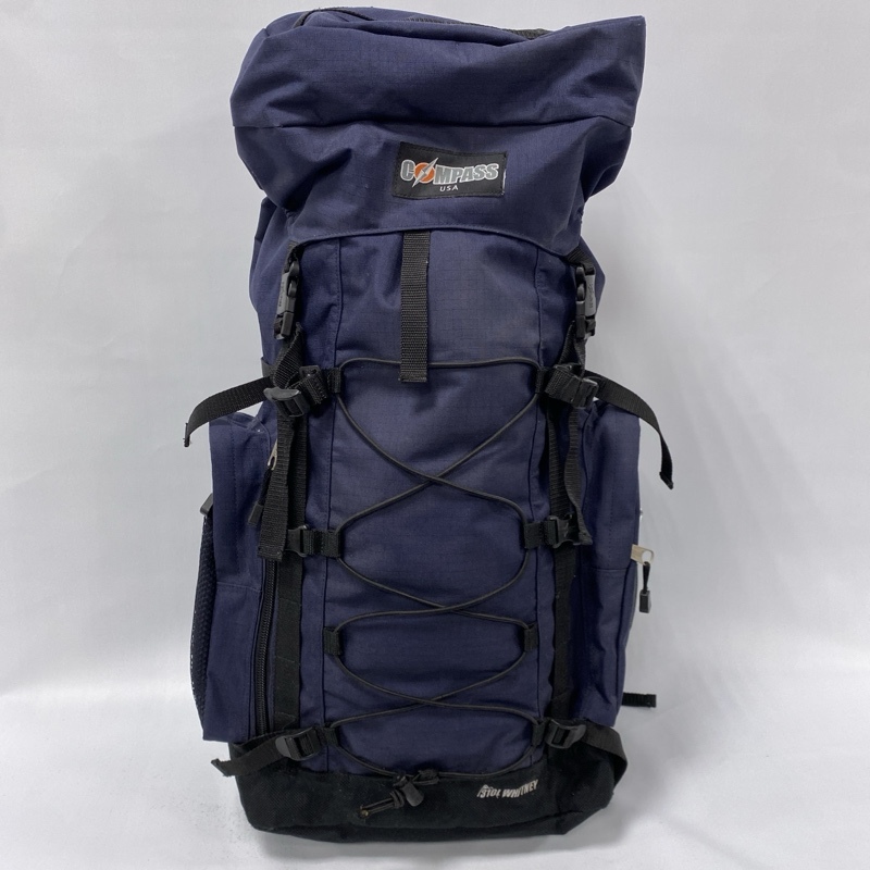 COMPASS USA/コンパス/310L WHITNEY/ホイットニー/フラップトップ バックパック/リュック/大容量/ネイビー×ブラック拍卖
