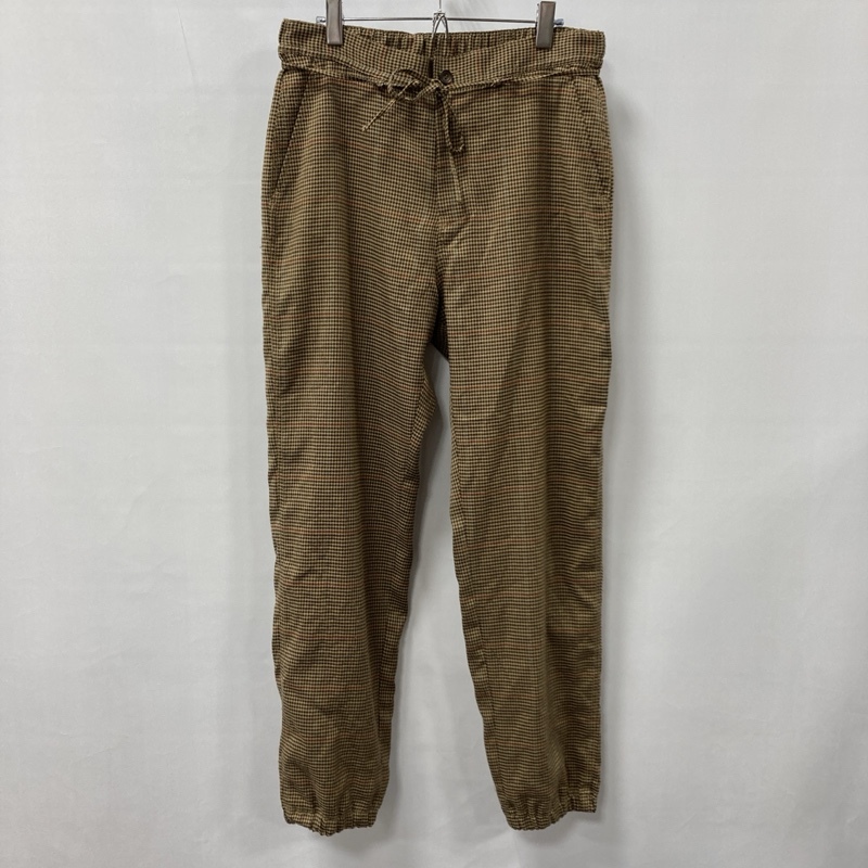 ●SILAS/サイラス/ウエストドローコード/裏地メッシュ/ガンクラブチェック/ジョガーパンツ/イージートラウザーズ/パンツ/XLサイズ拍卖