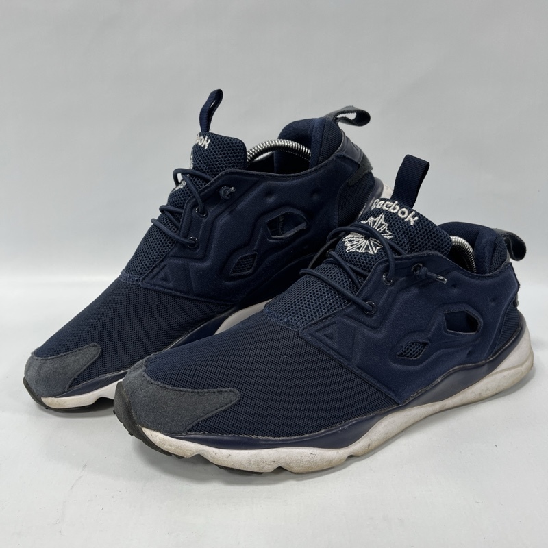 ●Reebok/リーボック/Furylite/フューリーライト/V68765/ネイビー/スニーカー/ローカット/スリッポンタイプ/27.0cm拍卖
