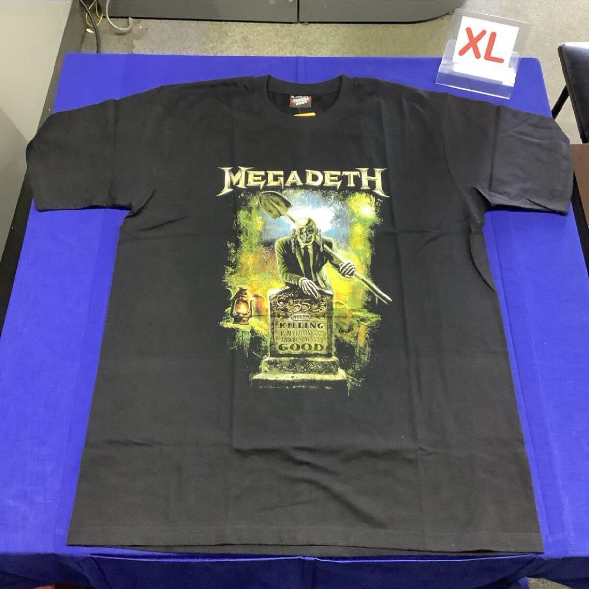 SRXLC3 メガデス バンドTシャツ XLサイズ 黒 MEGADETH 拍卖