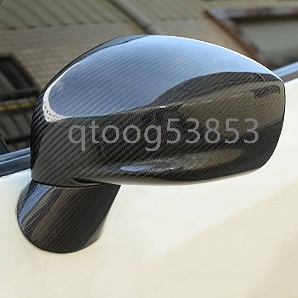 リアルカーボン製 日産ニッサンGT-R NISSAN GT-R GTR R35 交換式ミラーカバー 4点セット拍卖