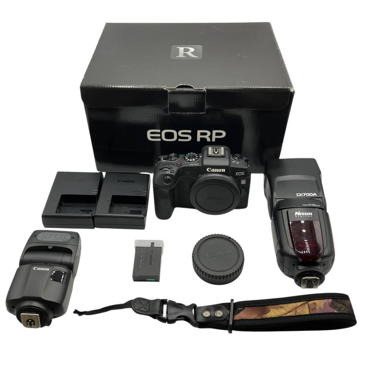 CANON キャノン ミラーレス RP ボディー ブラック バッテリー2個 充電器2個 ユニセックス 起動確認済み 動作確認済み拍卖
