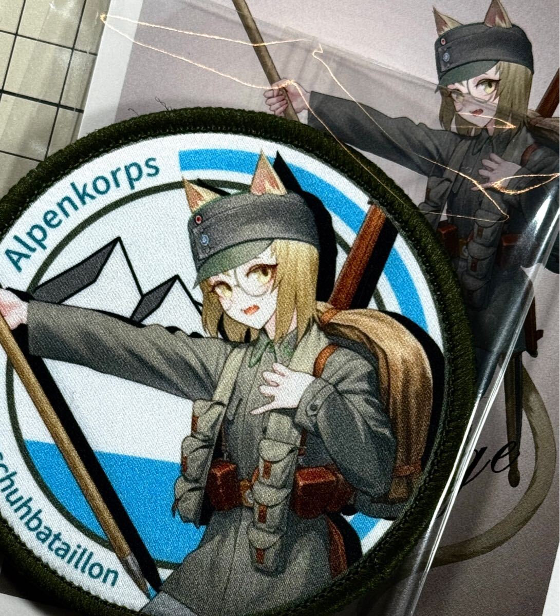 国内未発売 正規品 ソフィア(OC) ベルクロパッチセット ■ アルペン軍団 ワッペン WW1 ドイツ軍 Alpenkorps ミリタリー 山岳猟兵 拍卖
