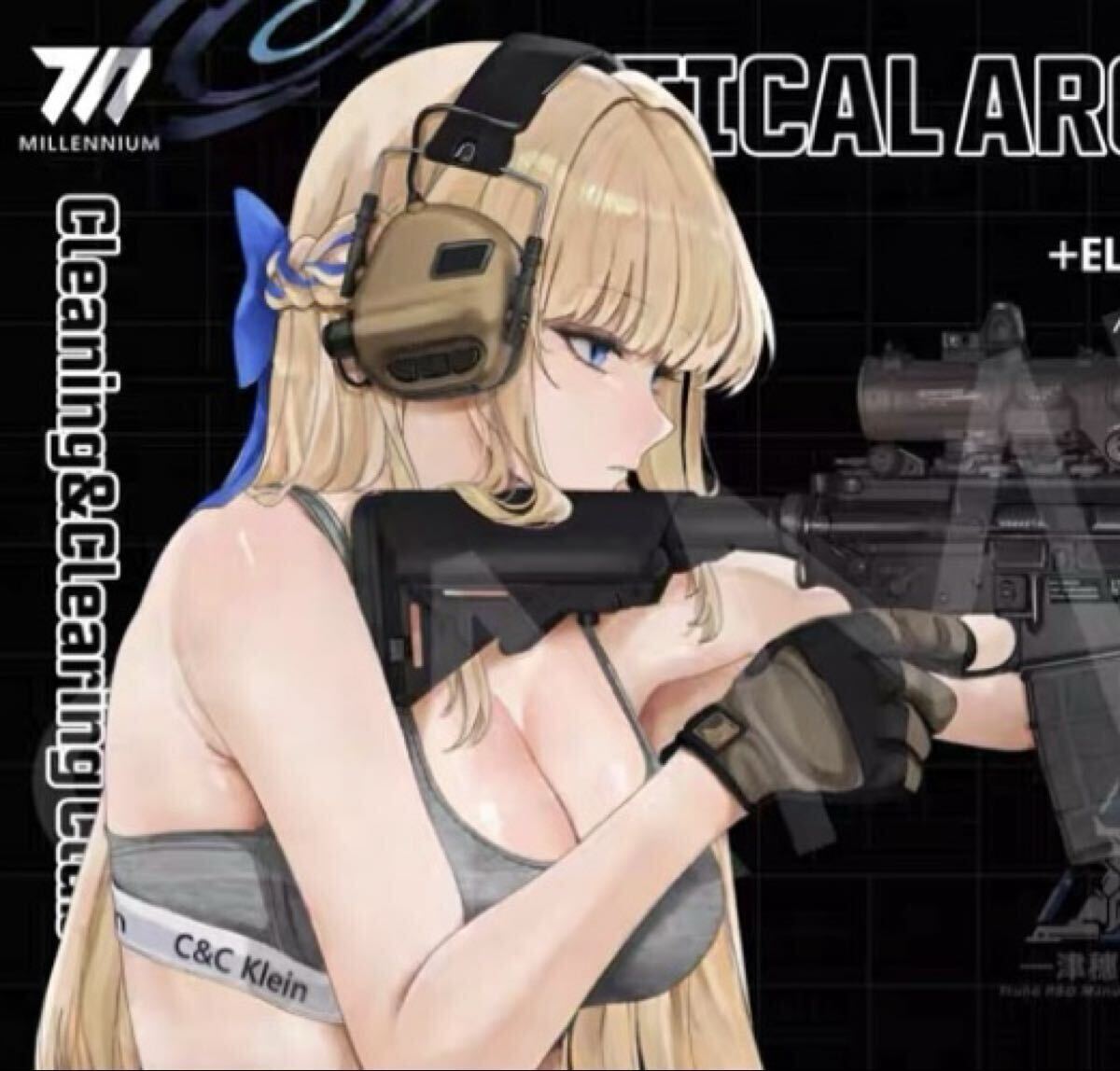 中韓同人イベント限定 FTE先生描き下ろし トキ 大判ゲーミングマウスパッド ■ ブルーアーカイブ ブルアカ プレイマット拍卖