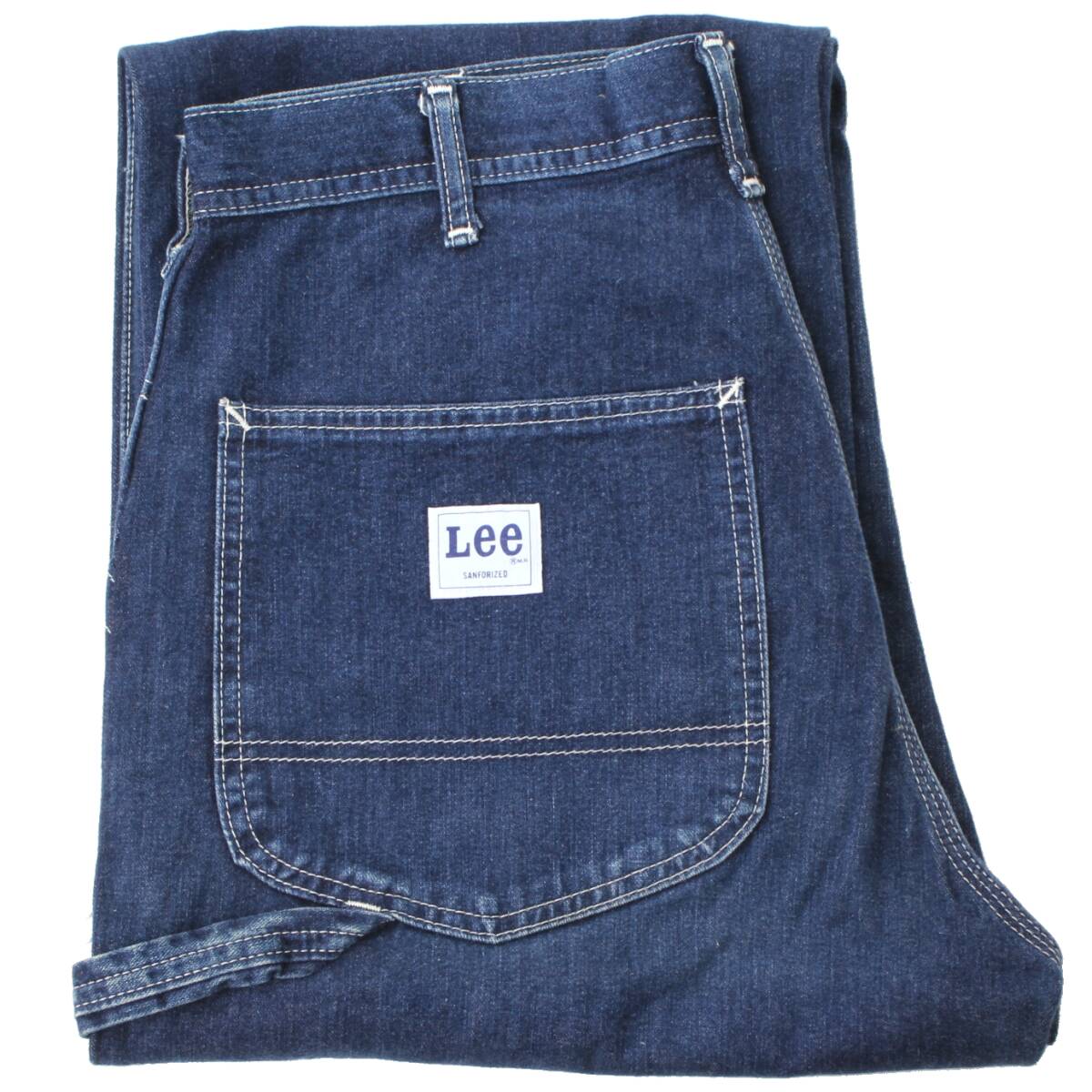 (59001)美品良品Leeリー0288 DUNGAREESダンガリーズ デニム ペインターパンツW31(日本製ワークパンツ ロガーパンツ ヴィンテージ復刻40288)拍卖