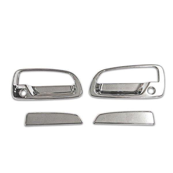 日野 デュトロ トヨタ ダイナ トヨエース 標準 ダブル ワイド 用 メッキ ドア ハンドル カバー ドアノブ 貼付けタイプ JP-T167-1拍卖