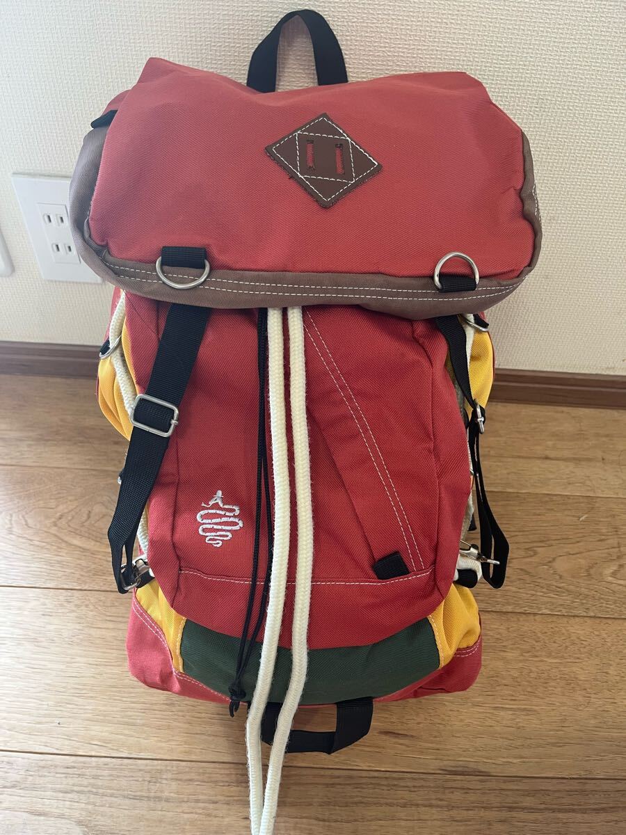 アールディーズ 下北沢 ALDIES バックパック リュック オシャレ カラフル マルチ ナイロン ロープ拍卖