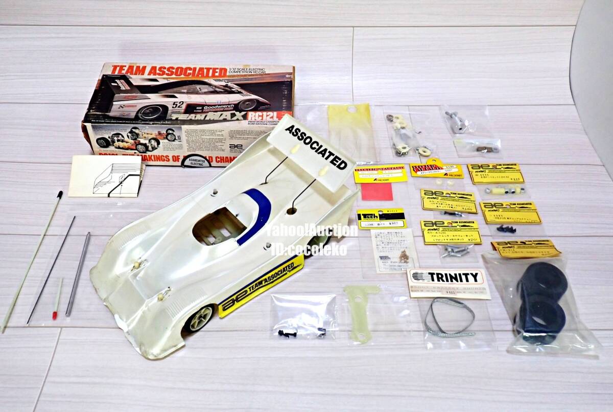 Associated アソシ 旧車 当時物 ビンテージ 1/12 RC12L ファイバーグラス シャーシ トゥエルブ拍卖