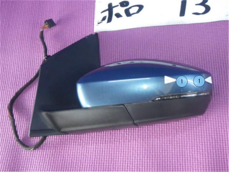 ワーゲン 純正 ポロ 《 6RCJZ 》 左サイドミラー P40200-25016326拍卖