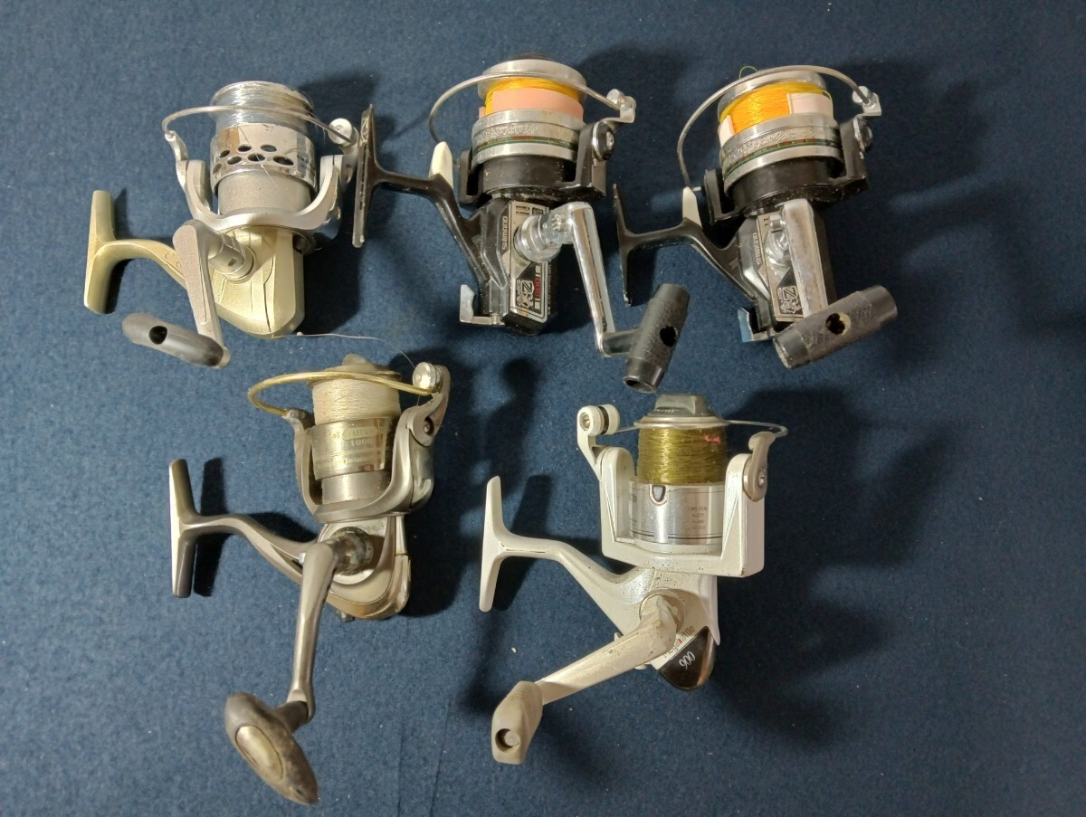 A259 シマノ RYOBIなどリールまとめ売り 6点 釣り具 釣具拍卖