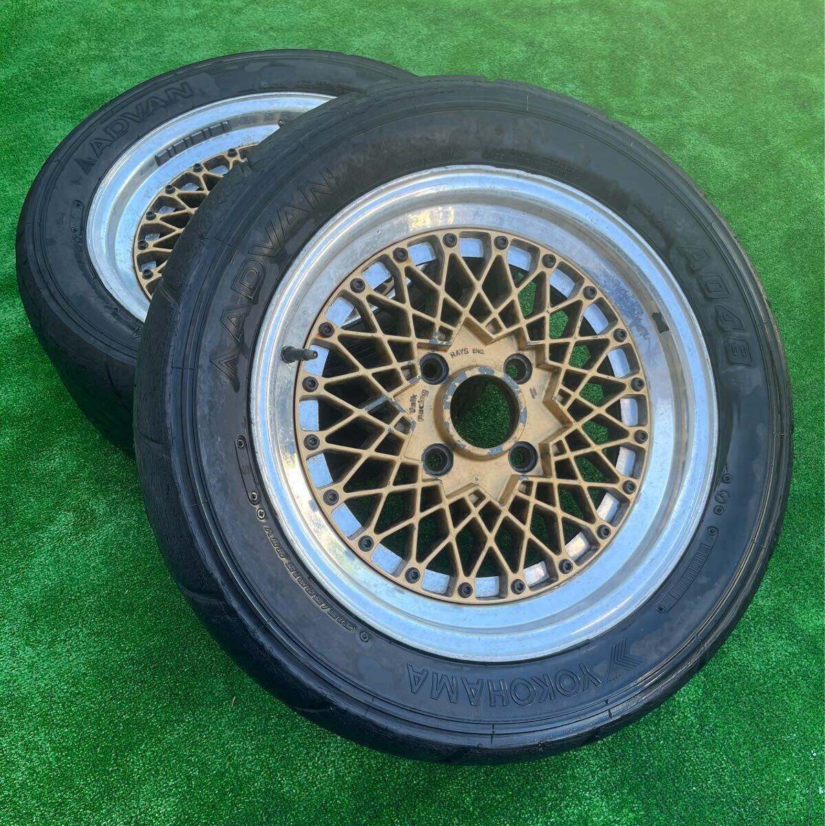 RAYS VOLKRACING ボルクレーシング 15インチ PCD114.3 4穴 スカイライン シルビア ソアラ ロードスター拍卖