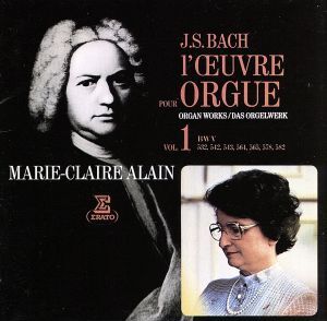 J.S.バッハ:オルガン名曲集(1) マリー=クレール・アラン 国内盤CD拍卖