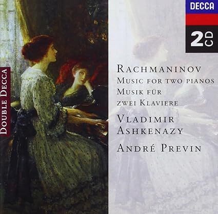 Music for 2 Pianos Rachmaninoff (アーティスト), Ashkenazy (アーティスト), Previn (アーティスト) 輸入盤CD拍卖