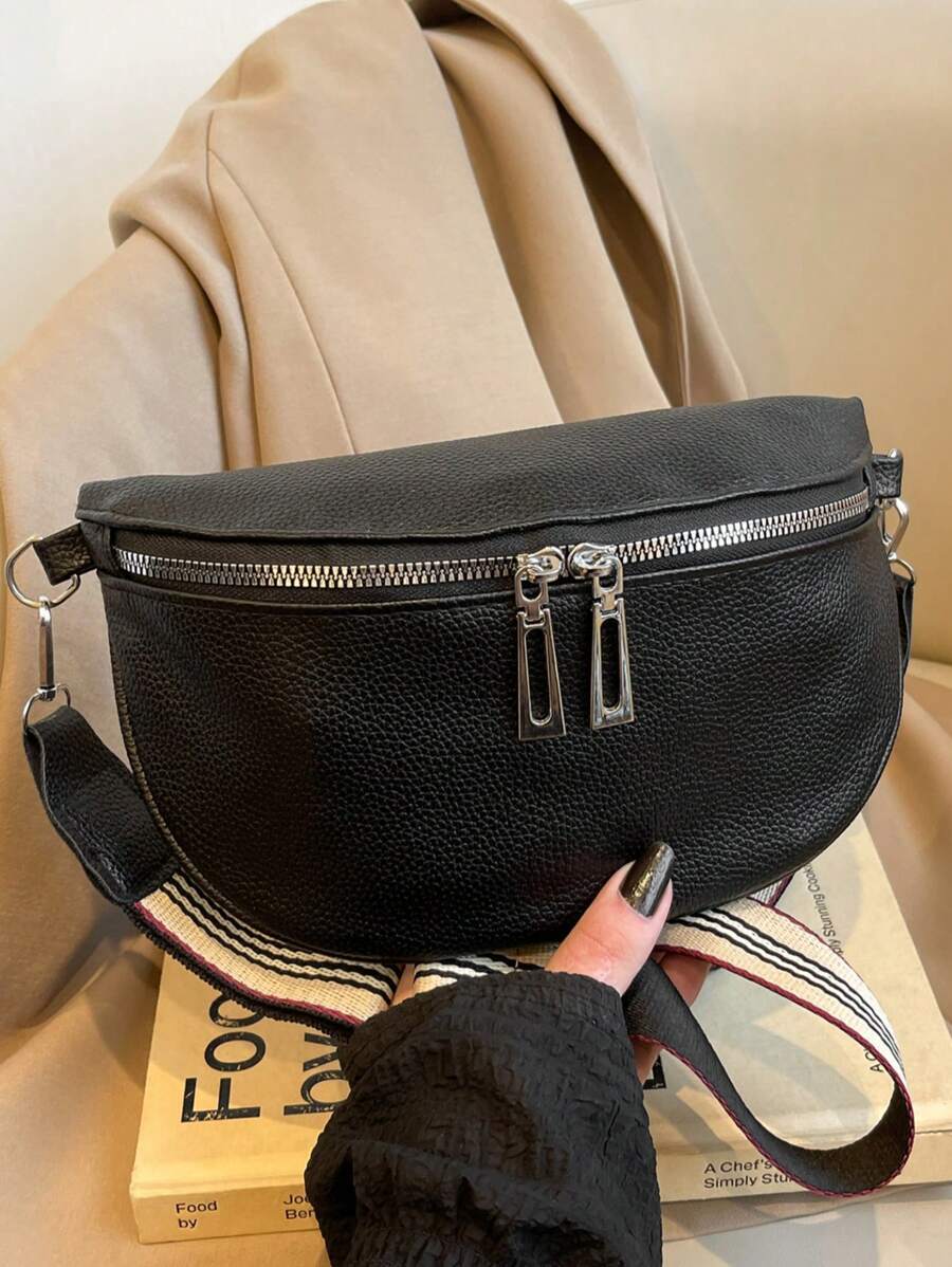 バッグ レディース ウエストバッグ ソリッドカラー PUレザー レディース ウエストバッグ レトロファッション アンダーアームバッ拍卖