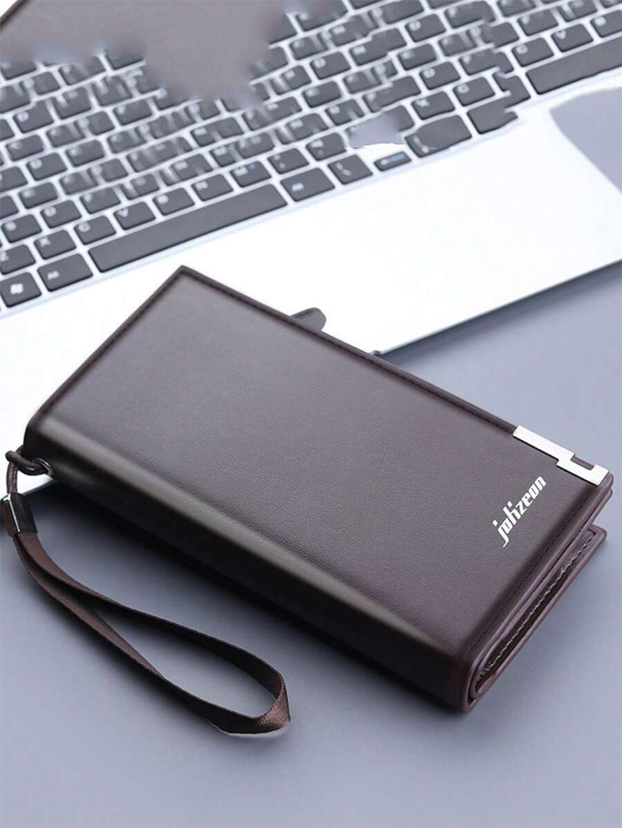 バッグ メンズ ハンドバッグ 大容量 ラウンドファスナー メンズ長財布 カードホルダー コインポケット付き ラグジュアリーブランド拍卖