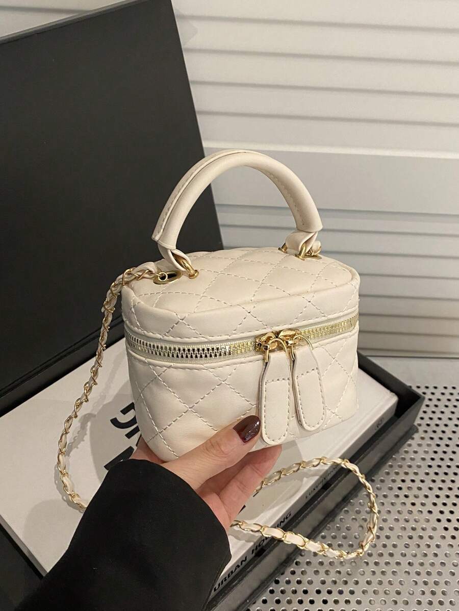 バッグ レディース ハンドバッグ 軽量ミニバッグ、チェーンバッグ、キルティング スレッドバッグ、ハンドバッグ、バケットバッグ、10拍卖