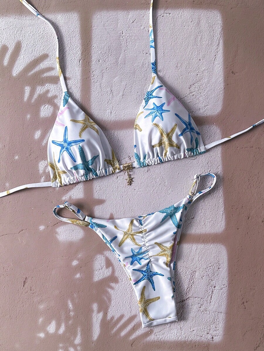 レディース 水着 ビキニセット 春休み レディース ビーチウェア サマーアウトフィット、レディース セクシー スパゲッティストラッ拍卖