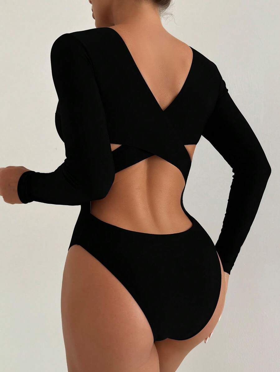 レディース 水着 ワンピース 1枚 レディース 無地ワンピース水着、シンプルかつファッショナブル、夏用拍卖