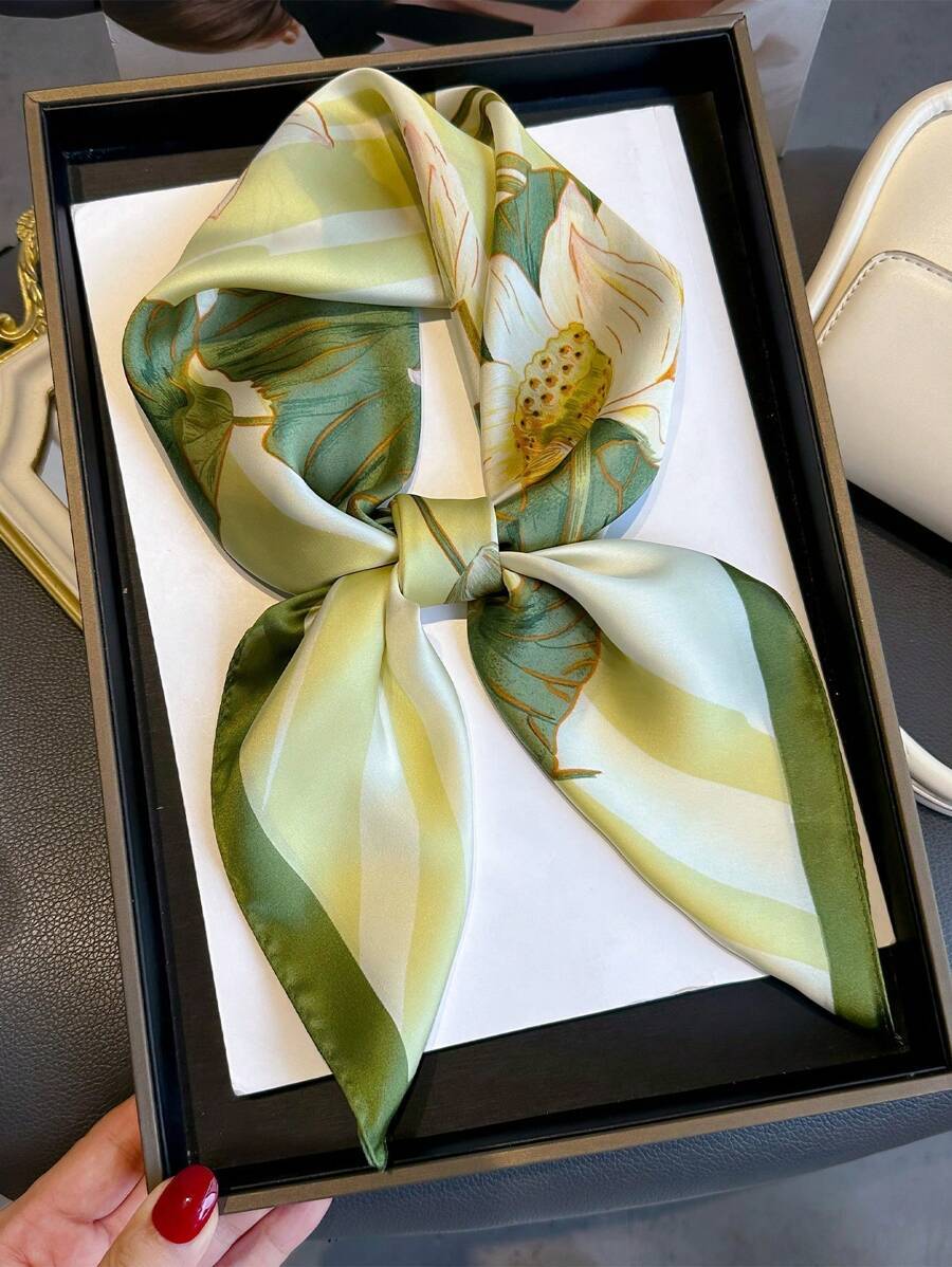 アクセサリー レディース スカーフ レディース ファッションポケットスクエアポリエステルスカーフ、日常使用、バンダナ、ヘアバンド、拍卖