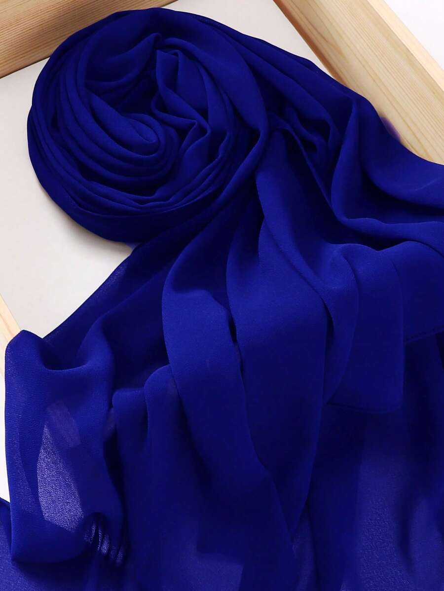 アクセサリー レディース スカーフ 1枚 シフォンスカーフ、日常的な着用に適しています拍卖