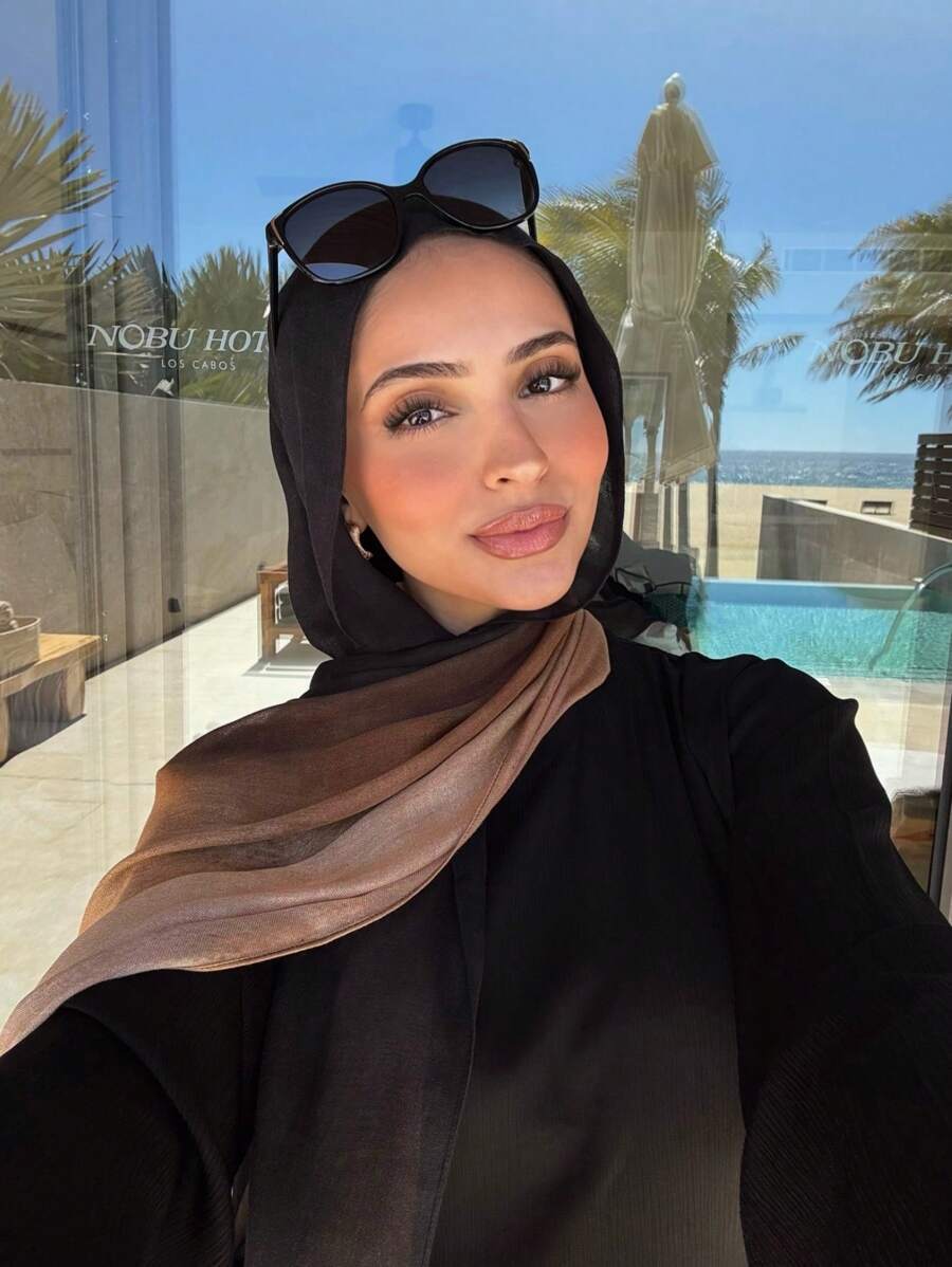 アクセサリー レディース スカーフ 1点 女性用 ボヘミアンスタイル 水彩プリントヒジャブ/スカーフ、アウトドア&デイリーウェア用拍卖