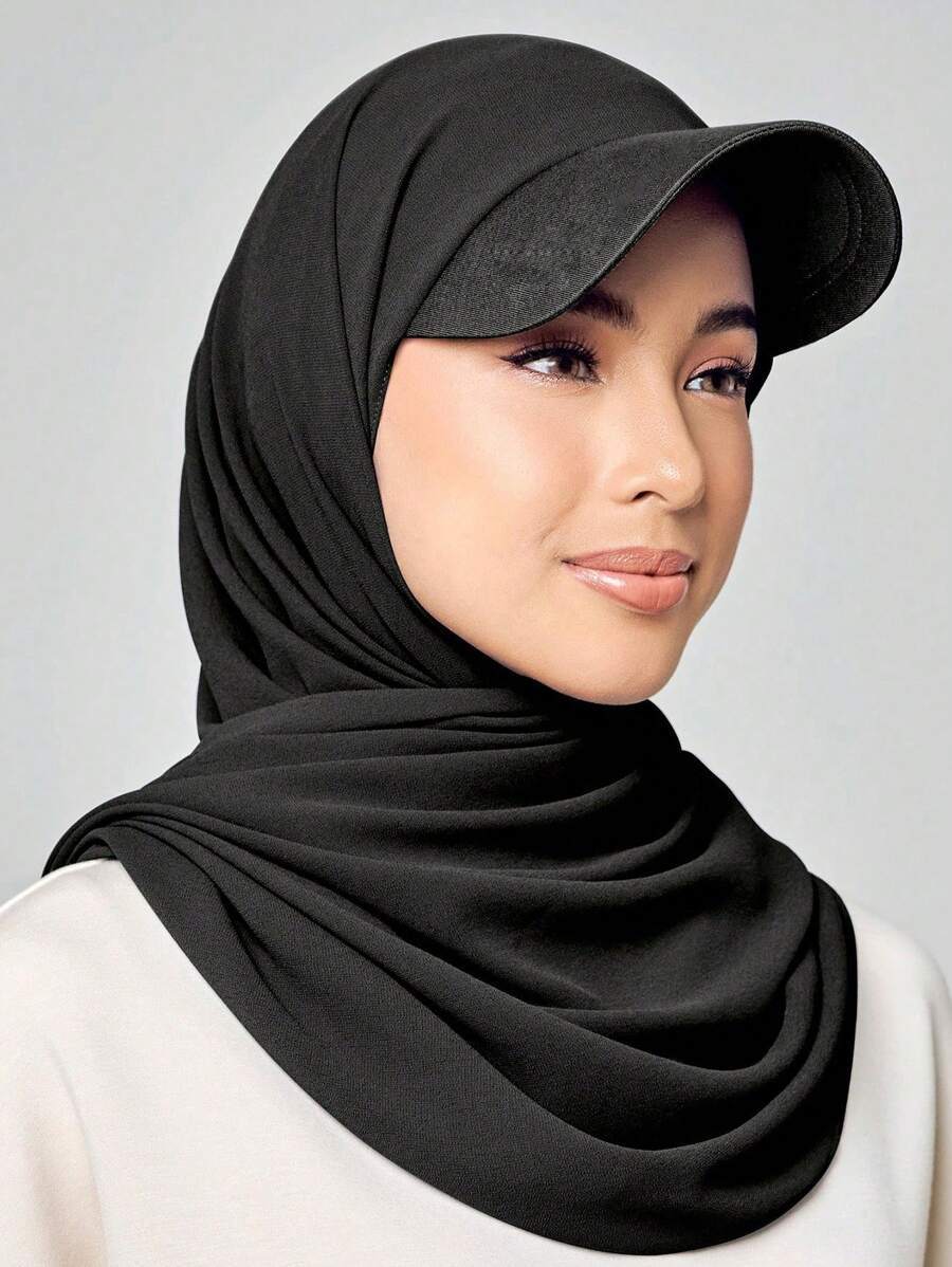 アクセサリー レディース スカーフ 1個 中東/アラビア風 無地クラシックファッション カジュアル 万能 野球帽型スカーフ/野球帽拍卖