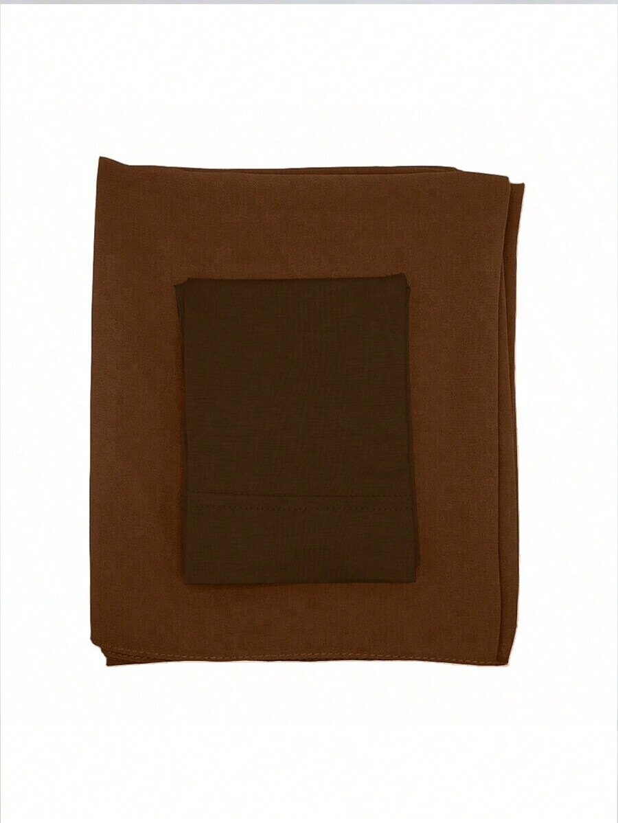 アクセサリー レディース スカーフ ヘアスカーフ帽子 & 薄手シフォンスカーフ ヘッドカバーセット 2点セット、アバヤ、ウィメンズ拍卖