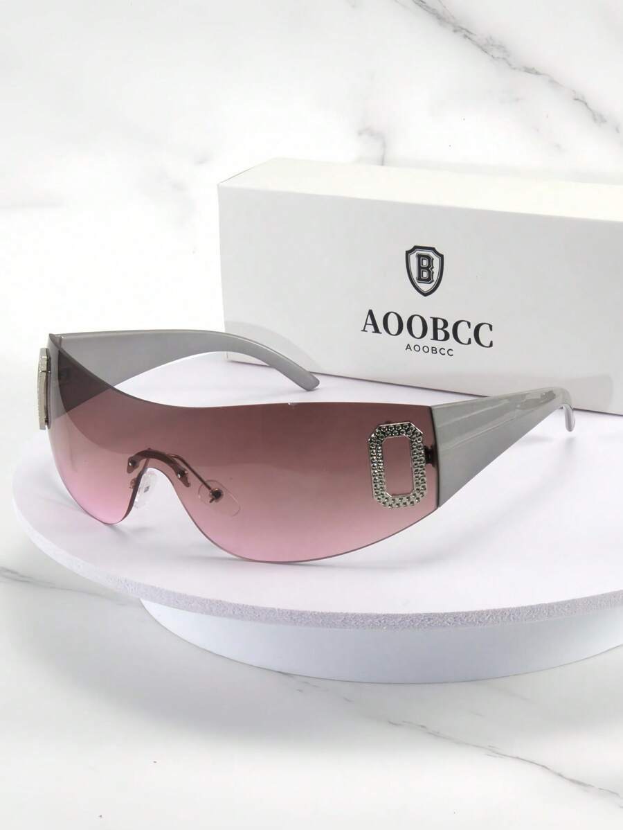 アクセサリー レディース アイアクセサリー Y2Kレトロファッショングラス - ヨーロッパ・アメリカ風のスタイリッシュなレターフレ拍卖