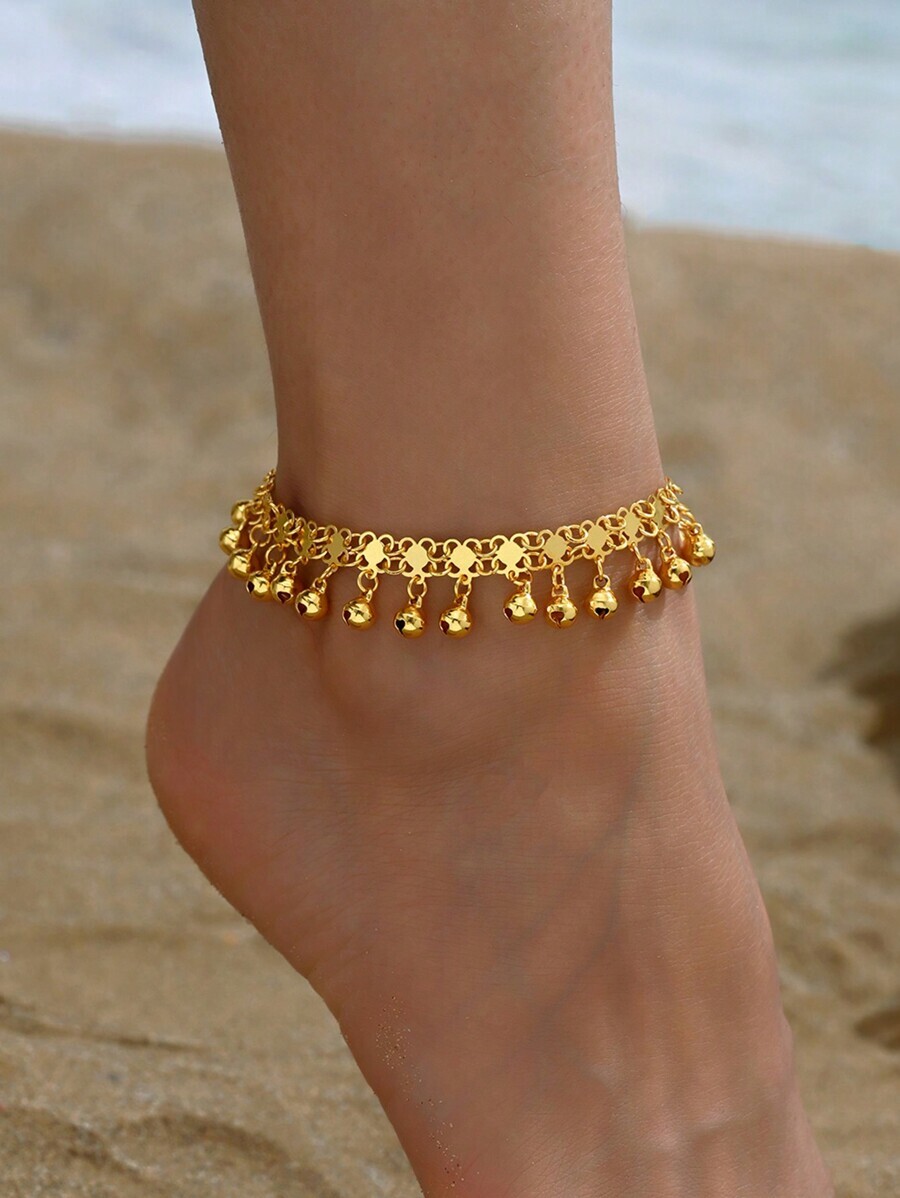 ジュエリー レディース フットアクセサリー 1個 ファッション 多用途 ミニマリスト タッセル、ベル、ウォータードロップ、悪魔の目拍卖